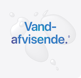 Vandafvisende. Se ansvarsfraskrivelser.