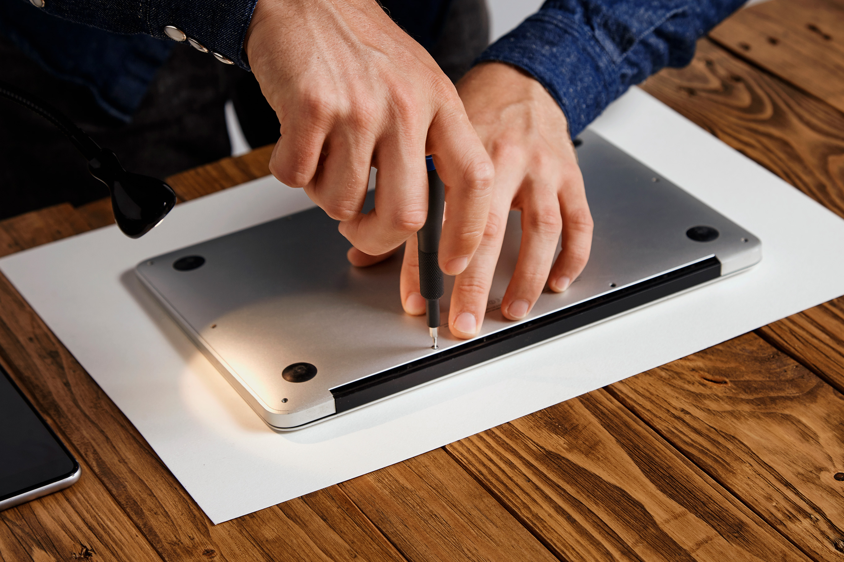 Apple-udstyr klar til medarbejdere