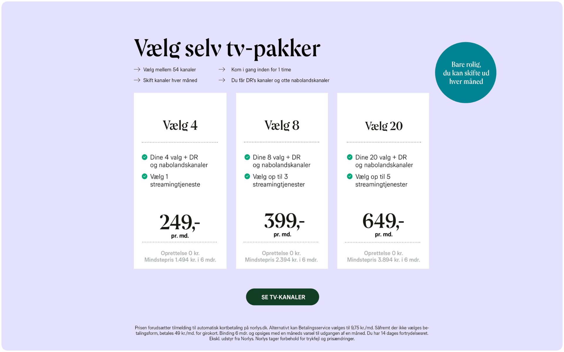 tvkanaler norlys