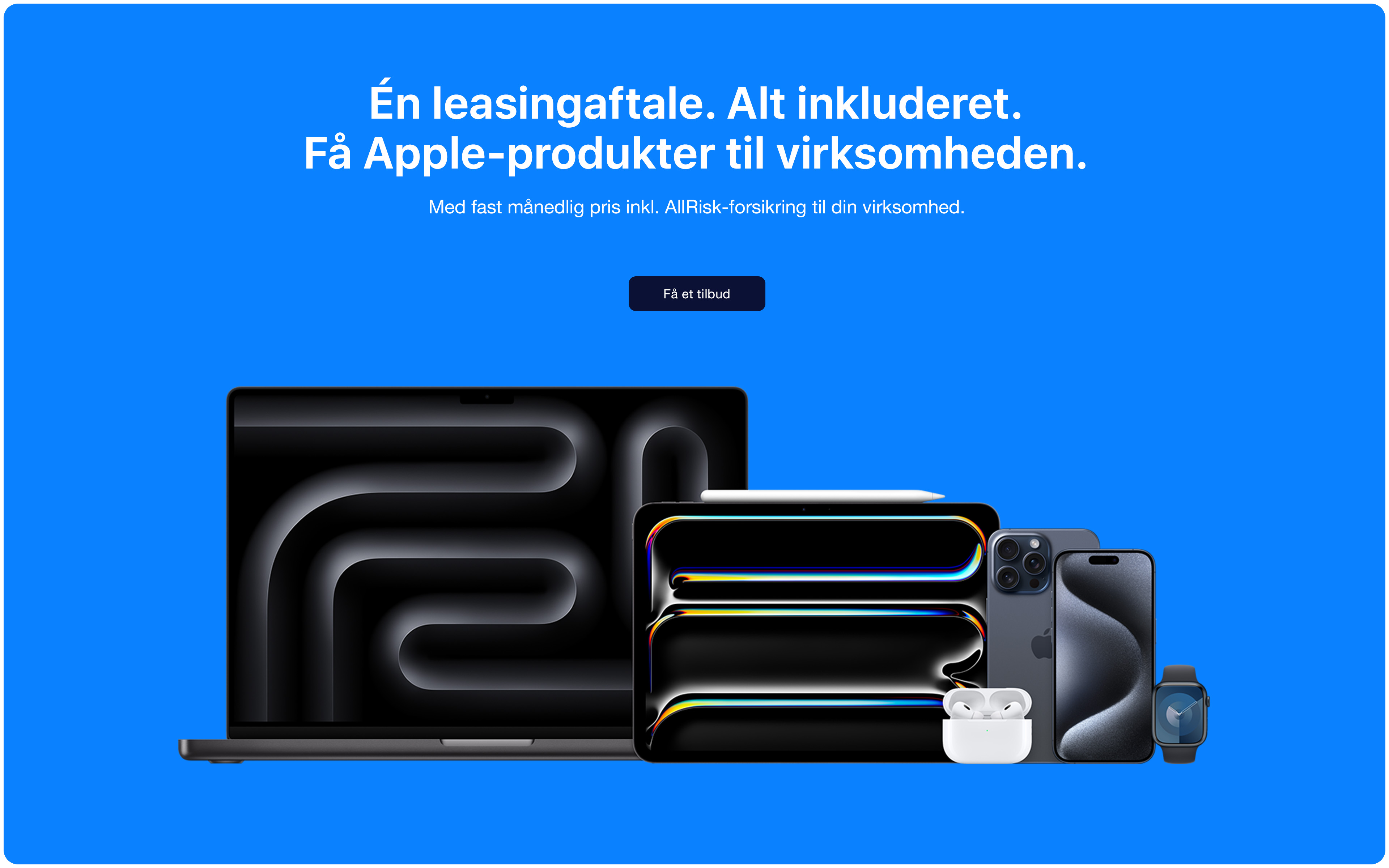 Få apple produkter til virksomheden